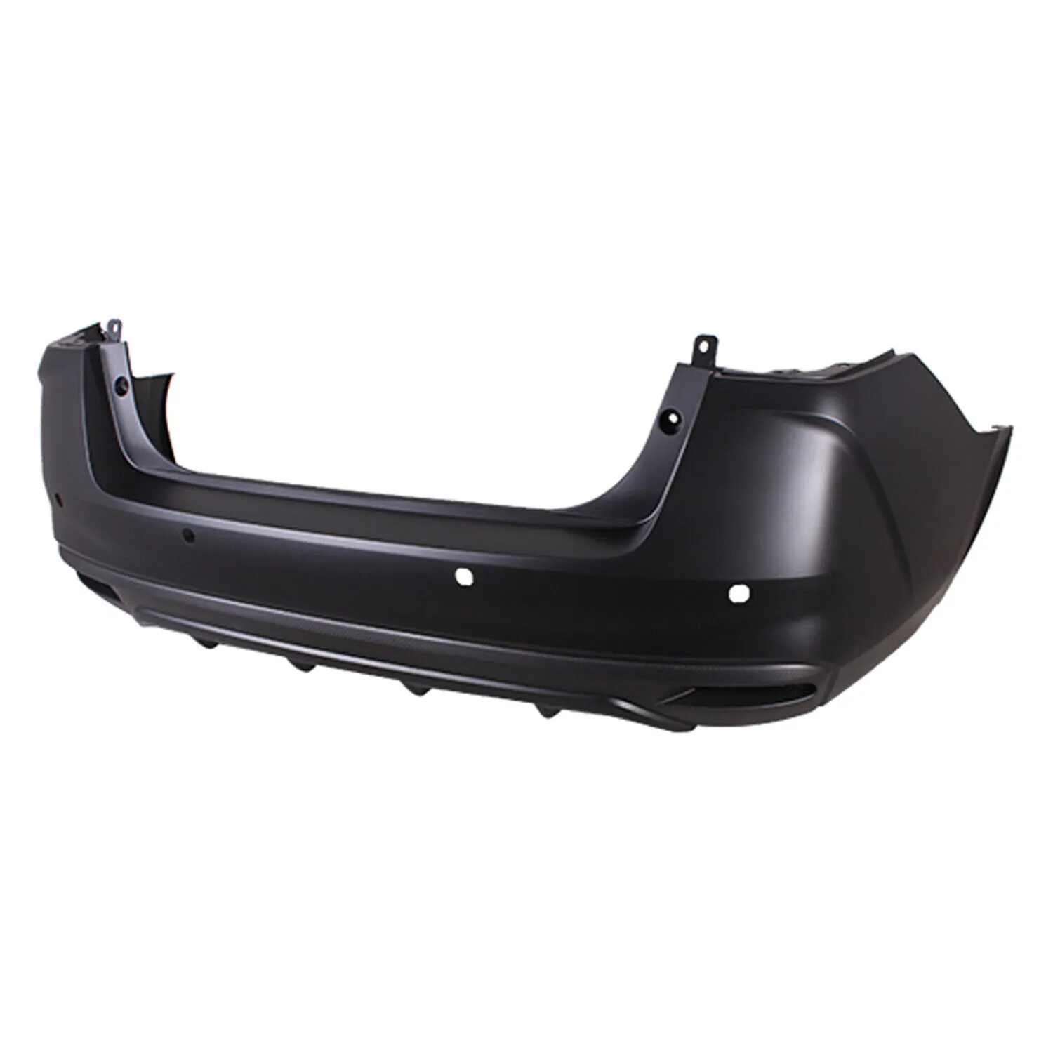 Nissan Versa Sedan Bumper Rear Primed With Senspr CAPA Certified 2020-2025