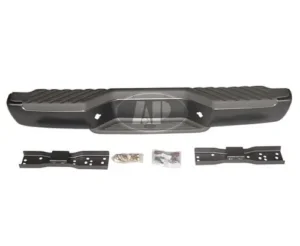 Nissan Frontier Pickup Bumper Face Bar Rear Black 2001-2004