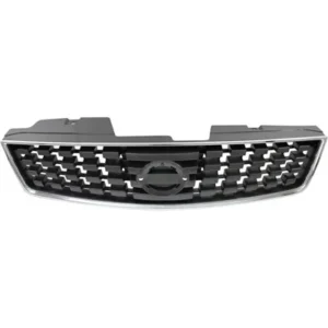 Nissan Sentra Grille Painted Dark Silver/black With chrome Frame 2.0L 2008-2009