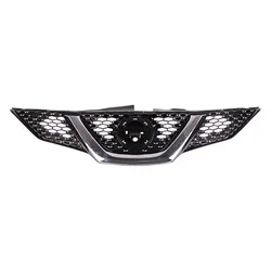 Nissan Qashqai/Rogue Sport Grille Ptd Black With chrome Molding Without Adaptive Cruise With camera 2017-2018