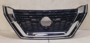 Nissan Rogue Grille Front Gloss Black With chrome Molding Without Camera Us Built 2021-2023