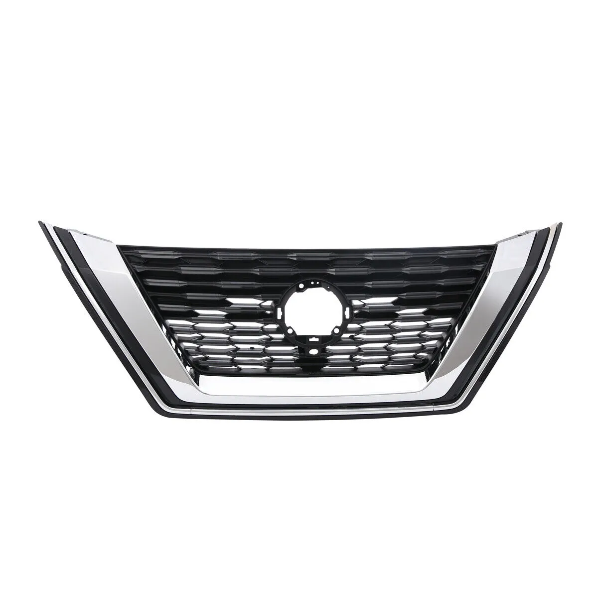 Nissan Rogue Grille Front Gloss Black With chrome Molding Without Camera Japan Built 2021-2023