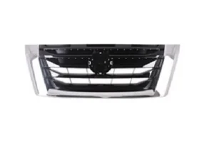 Nissan Pathfinder Grille Front Ptd Black Bars With chrome Outer Molding Excludes 23-25 Rock Greek Models 2022-2025