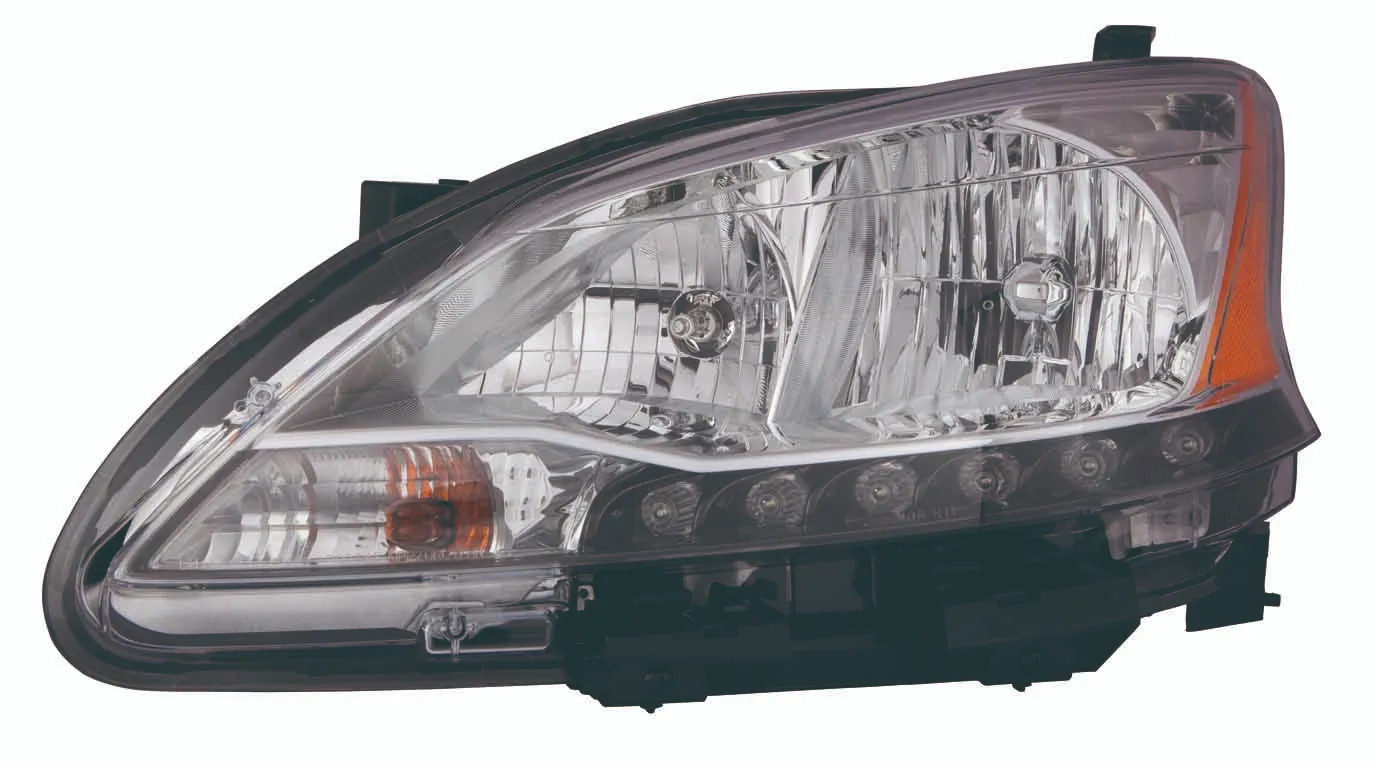 Nissan Sentra Head Lamp Driver Side Halogen CAPA Certified 2013-2015