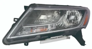 Nissan Pathfinder Head Lamp Driver Side Halogen Chrome Bezel 2013-2016