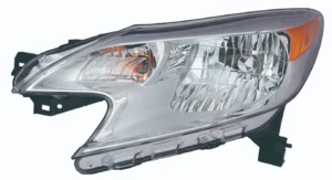 Nissan Versa Hatchback Head Lamp Driver Side Excludes Sr Trim CAPA Certified 2014-2016