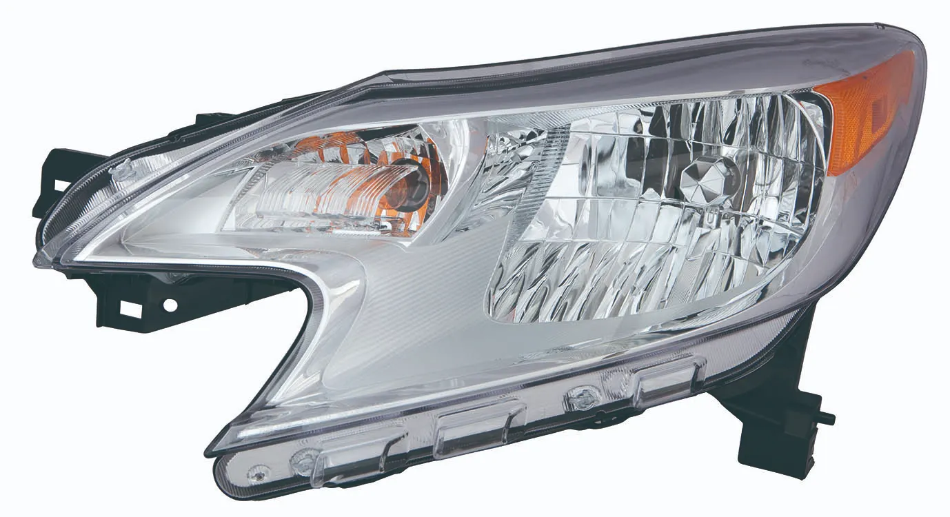 Nissan Versa Hatchback Head Lamp Driver Side Excludes Sr Trim CAPA Certified 2014-2016
