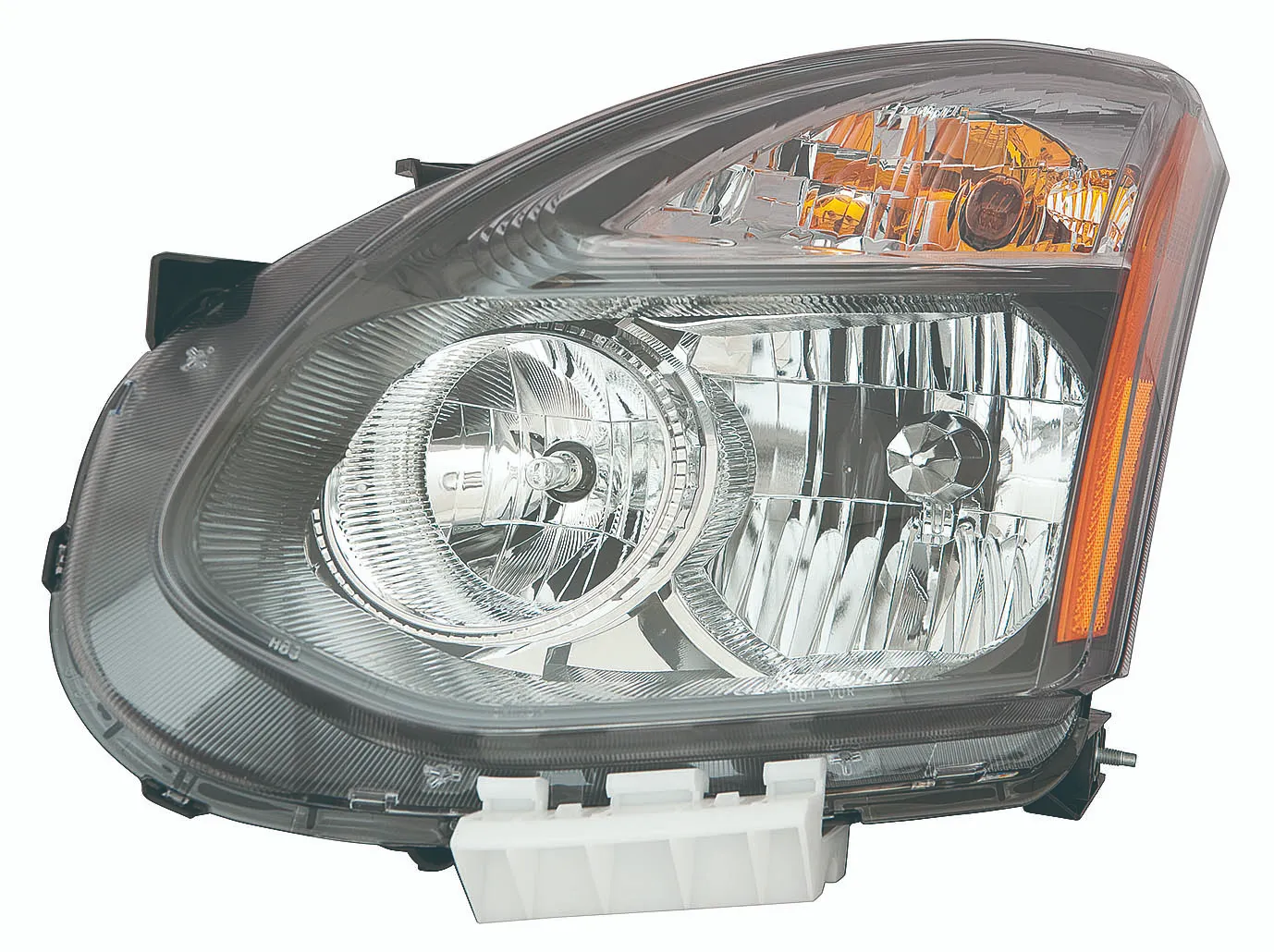 Nissan Rogue Select (japan) Head Lamp Driver Side Halogen With black Bezel Select Japan Built High Quality 2014-2015