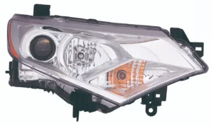 Nissan Quest Head Lamp Passenger Side Halogen From 4/12/12 CAPA Certified 2012-2017
