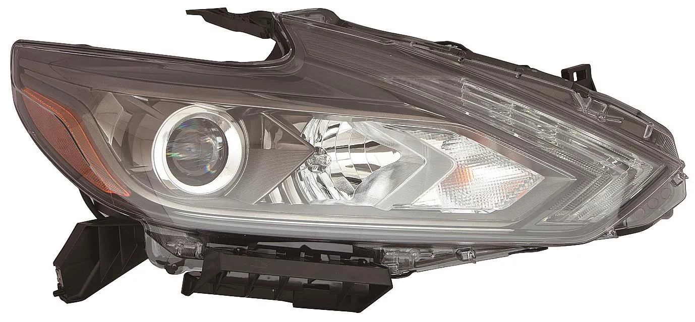 Nissan Altima Head Lamp Passenger Side LED With drl/smoked Bezel High Quality 2016-2018