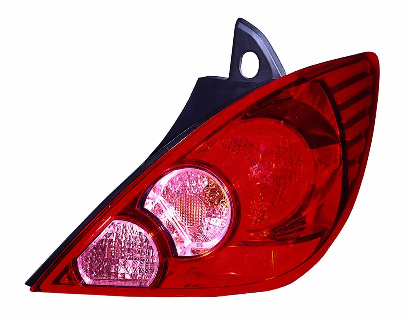 Nissan Versa Tail Lamp Passenger Side Hatchback CAPA Certified 2007-2012