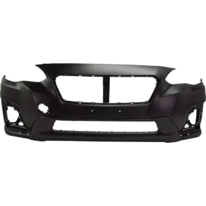 Subaru Crosstrek Bumper Front Primed With textured Center Lower CAPA Certified 2018-2020