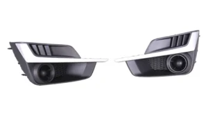 Subaru Impreza Fog Lamp Cover Front Driver Side With painted Silver Molding 2015-2016