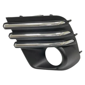 Subaru Forester Fog Lamp Bezel Front Driver Side Black With chrome Molding Strips/round Halogen Fog Lamps Excludes Wilderness/sprt 2022-2024
