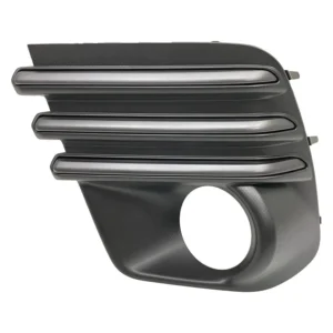 Subaru Forester Fog Lamp Bezel Front Driver Side Black With steel Gray Molding Strips With round Halogen Fog Lamps Excludes Wilderness/SPRT 2022-2024