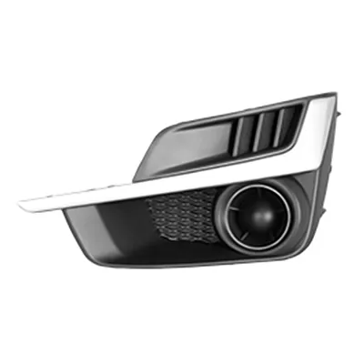 Subaru Impreza Fog Lamp Cover Front Passenger Side With painted Silver Molding 2015-2016