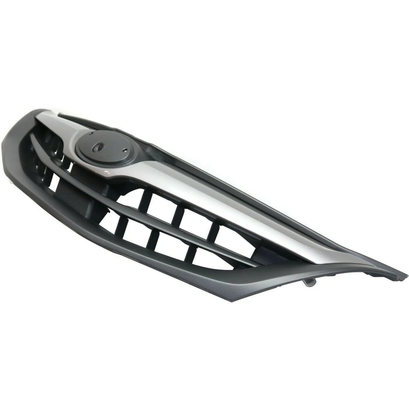 Subaru Impreza Grille Matte-black With moulding Silver Gray 2010-2011