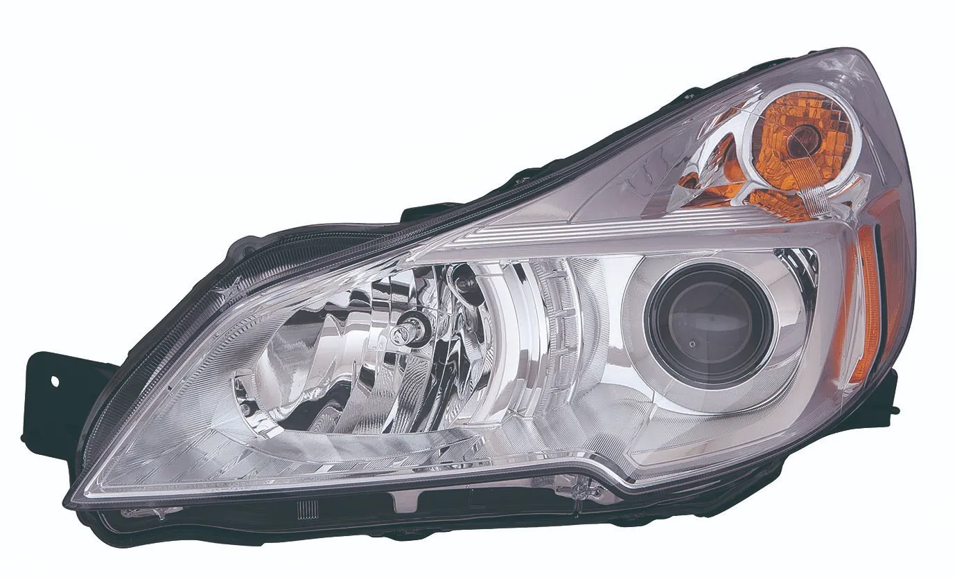 Subaru Outback Head Lamp Driver Side With chrome Bezel High Quality 2013-2014