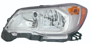 Subaru Forester Head Lamp Driver Side Halogen 2.5L Chrome Bezel High Quality 2014-2016