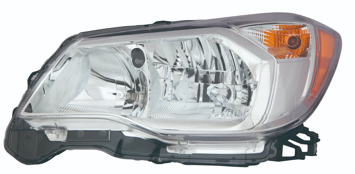 Subaru Forester Head Lamp Driver Side Halogen 2.5L Chrome Bezel High Quality 2014-2016