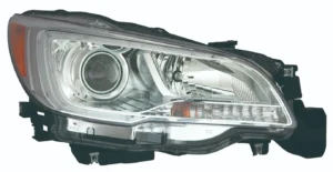 Subaru Legacy Head Lamp Driver Side Halogen With chrome Bezel 2.5I Model CAPA Certified 2015-2017