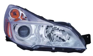 Subaru Outback Head Lamp Passenger Side With chrome Bezel High Quality 2013-2014