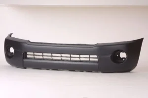 Toyota Tacoma Pickup 2WD/Tacoma Pickup 4WD Bumper Front Fine Textured Black Base Model Without Flare Without Spoiler CAPA Certified 2005-2011