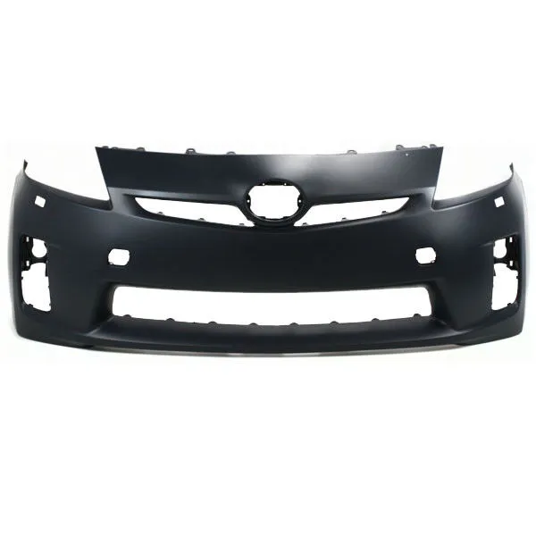 Toyota Prius Bumper Front Primed Without Sensor With washer Hole With LED Headlamp 2010-2011