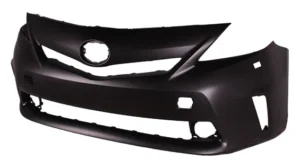 Toyota Prius V Bumper Front Primed Without Sensor With washer Hole 2012-2014