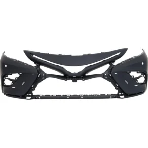 Toyota Camry/Camry Hybrid Bumper Front Primed With Park Assist Sensor/Camera For Xse Model Without Trd CAPA Certified 2021-2024
