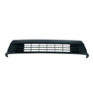 Toyota Prius Plug-in Grille Lower Partial Primed With chrome Mldg Without Fog Hole 2012-2015