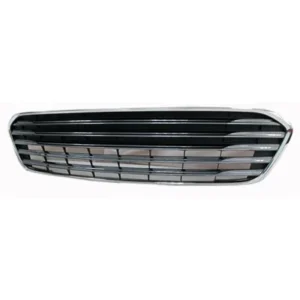 Toyota Avalon Grille Lower Painted Silvr Gray With chrome Mldg Without Sensor Hole 2013-2015