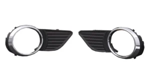 Toyota Sienna Fog Lamp Bezel Front Driver Side Matte-black With chrome Mld Excludes SE 2011-2017