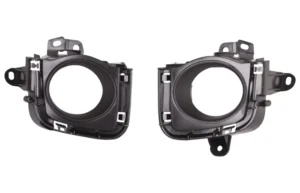 Toyota Prius Fog Lamp Bezel Front Passenger Side Matte-black With pre-collision System 2010-2011