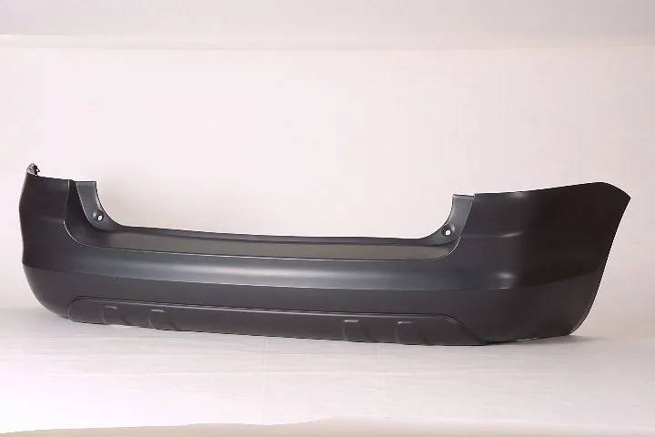 Toyota Matrix Bumper Rear Primed With textured Lower Without Spoiler Hole Base Model CAPA Certified 2003-2008