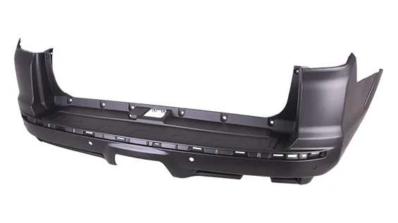 Toyota 4RUNNER Bumper Rear Primed With TOP Pad/sensor/groove For Molding Strip/2014 Up Ltd/nightshade/trd SPRTS/2010-13 SR5 With chrome 2010-2024