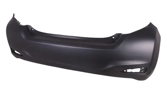 Toyota Yaris Hatchback Bumper Rear Primed Ce/l/le Models CAPA Certified 2012-2014