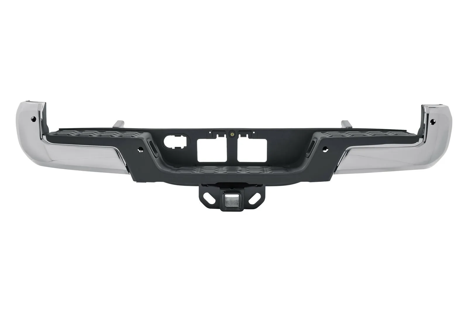 Toyota Tacoma Pickup 2WD/Tacoma Pickup 4WD Bumper Rear Assembly With towing Hook/sensor Hole Chrome 2016-2023