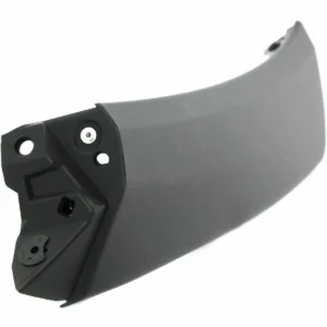 Toyota 4RUNNER Bumper End Rear Driver Side Matte-black Without Chrome Trim 2010-2012
