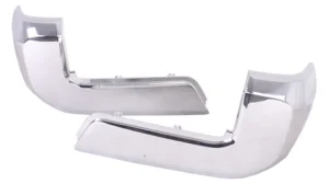 Toyota Tacoma Pickup 2WD/Tacoma Pickup 4WD Bumper End Rear Driver Side Without Hole Chrome 2016-2023