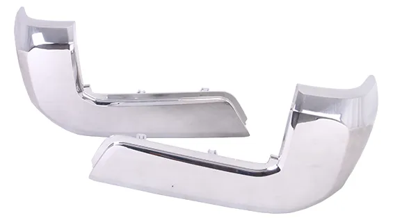 Toyota Tacoma Pickup 2WD/Tacoma Pickup 4WD Bumper End Rear Driver Side Without Hole Chrome 2016-2023