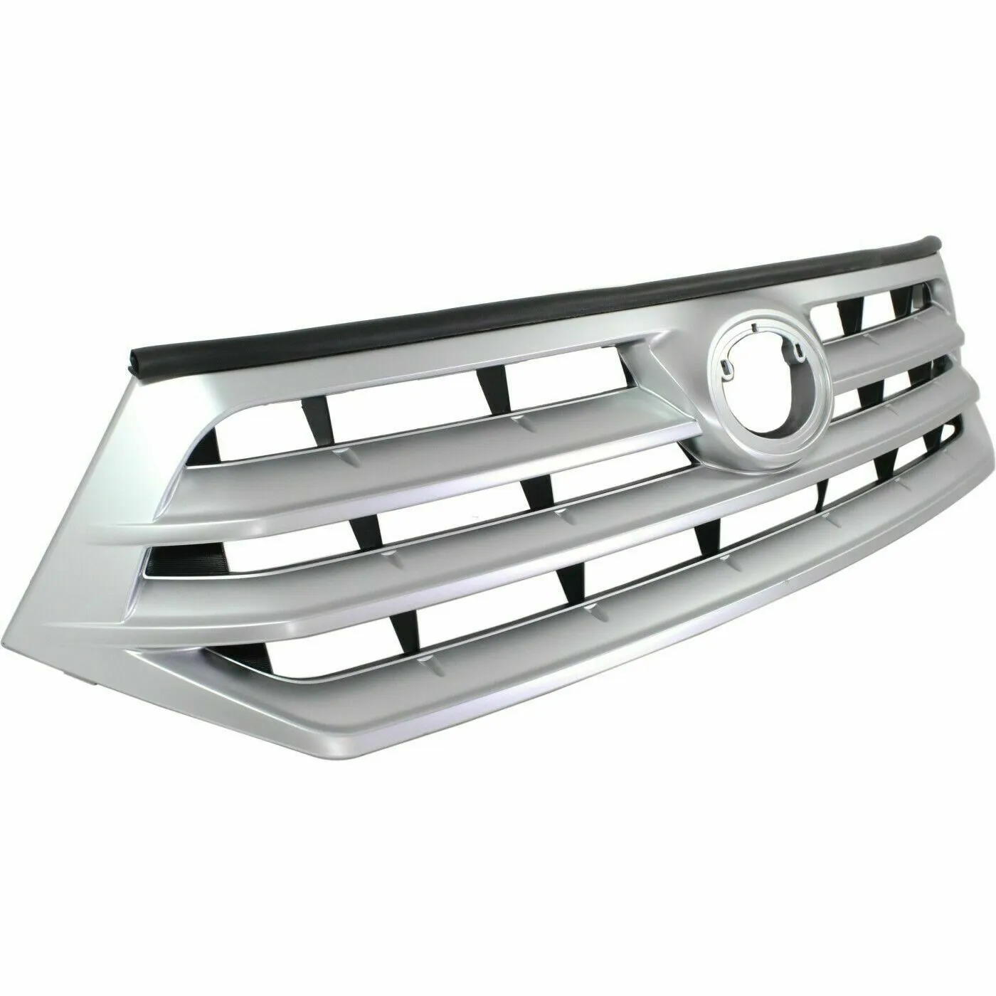 Toyota Highlander Grille Painted Silver 2011-2013
