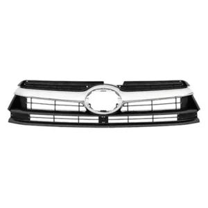 Toyota Highlander/Highlander Hybrid Grille Painted Dark Gray With chrome Molding 2014-2016