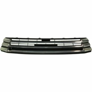 Toyota Highlander/Highlander Hybrid Grille Matte-black/gray With chrome Bars 2017-2019