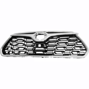 Toyota Highlander/Highlander Hybrid Grille Front Ptd Black With chrome Molding/Camera For Platinum/Limited Models 2020-2026