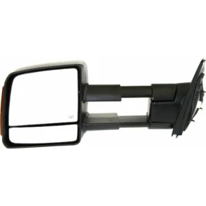 Toyota Tundra 4WD 2014-2021/Tundra Pickup 2007-2013/Tundra RWD 2014-2021 Door Mirror Driver Side Power Heated With TOW With TURN Signal Textured