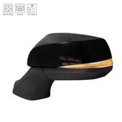 Toyota Highlander/Highlander Hybrid Door Mirror Driver Side Power Paint-to-Match Heated With signal (6 Pin Plug) 2020-2025