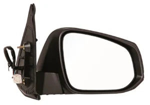 Toyota Tacoma Pickup 2WD/Tacoma Pickup 4WD Door Mirror Passenger Side Convex Glass Power Heated Black Textured Without Signal/blind SPOT/Manual Fold 2016-2023