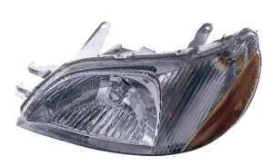 Toyota ECHO Head Lamp Driver Side Sdn/Coupe CAPA Certified 2000-2002