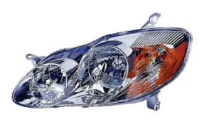 Toyota Corolla Sedan Head Lamp Driver Side CE/LE High Quality 2003-2004